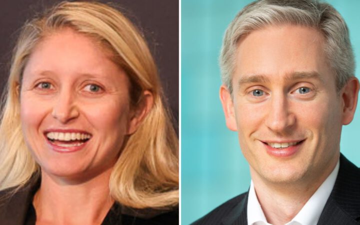 Sian Orr, Portfolio Manager for External Investments (Private Markets), and Doug Bell, Director of Investment Strategy, at NZ Super