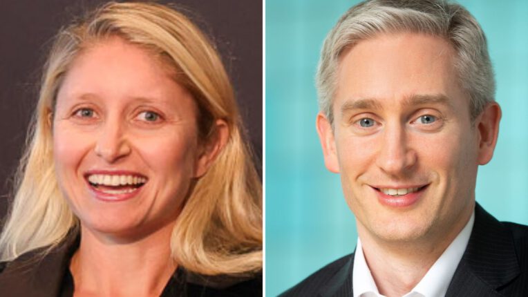 Sian Orr, Portfolio Manager for External Investments (Private Markets), and Doug Bell, Director of Investment Strategy, at NZ Super
