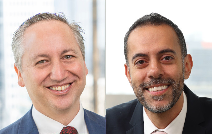 James Abela (l) and Maroun Younes (r)